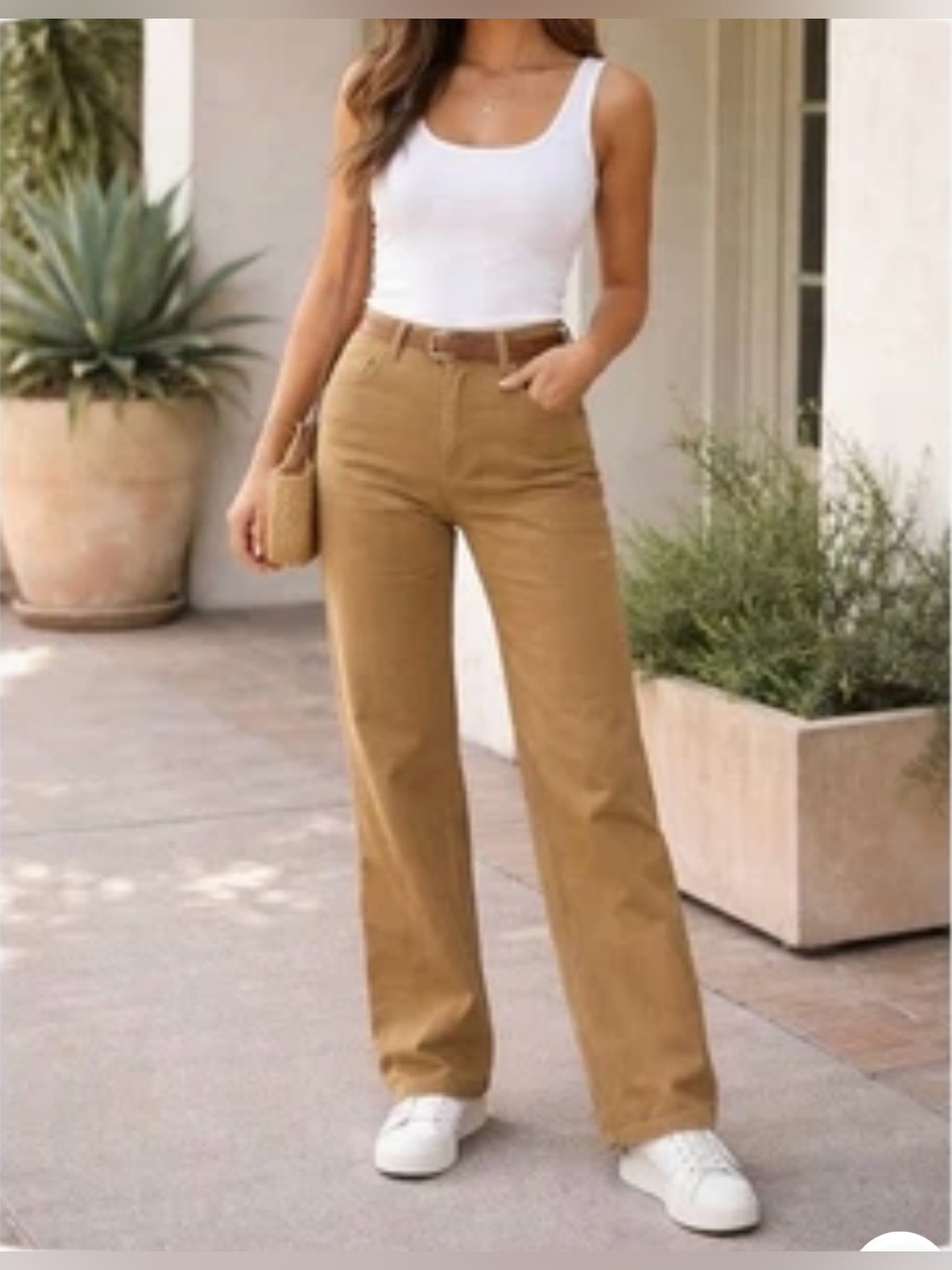 LEVI's Women's Vintage 90's Midday Straight Khaki Pants 29x30